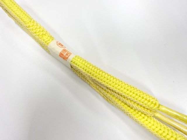 未使用品　正絹　手組帯締め